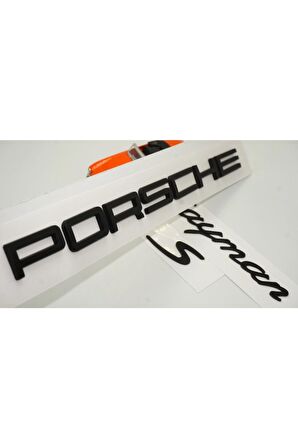 Porsche Cayman S Bagaj 3m 3d Abs Yazı Logo Amblem Seti