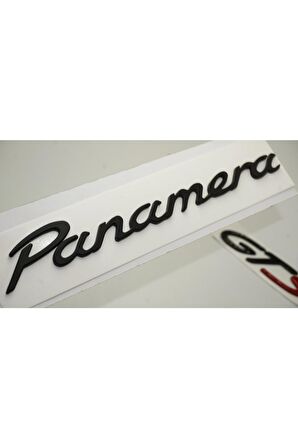 Porsche Panamera Gts Bagaj 3m 3d Abs Yazı Logo Amblem Seti