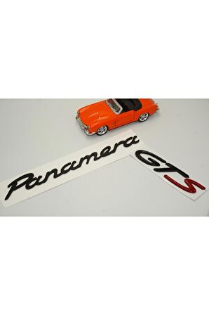 Porsche Panamera Gts Bagaj 3m 3d Abs Yazı Logo Amblem Seti