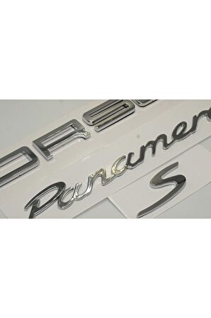 Porsche Panamera S Bagaj 3m 3d Abs Yazı Logo Amblem SetiUyumlu