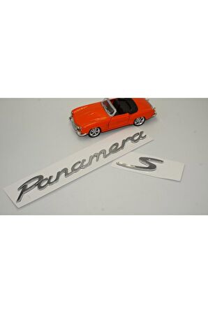 Porsche Panamera S Bagaj 3m 3d Abs Yazı Logo Amblem Seti