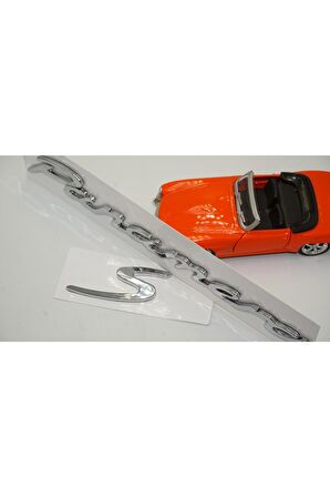 Porsche Panamera S Bagaj 3m 3d Abs Yazı Logo Amblem Seti