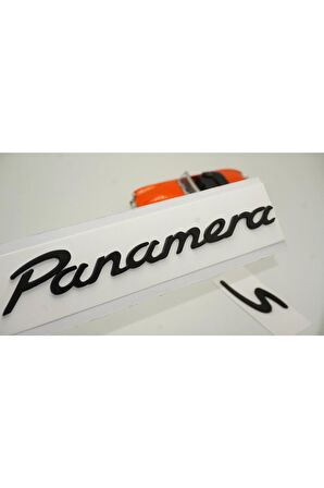 Porsche Panamera S Bagaj 3m 3d Abs Yazı Logo Amblem Seti