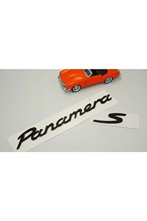 Porsche Panamera S Bagaj 3m 3d Abs Yazı Logo Amblem Seti
