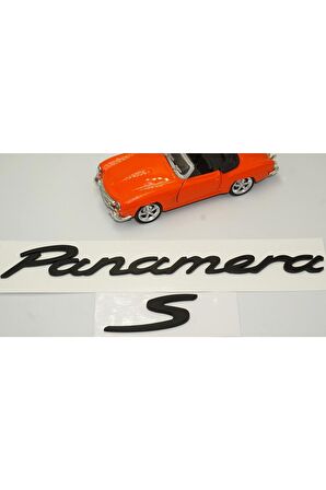 Porsche Panamera S Bagaj 3m 3d Abs Yazı Logo Amblem Seti