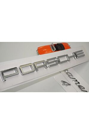 Porsche Panamera 4 Bagaj 3m 3d Abs Yazı Logo Amblem Seti