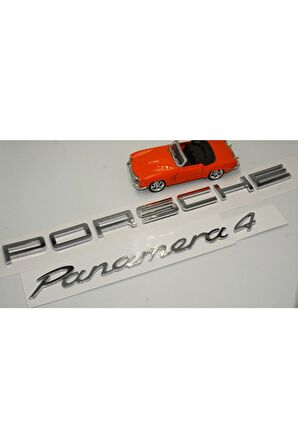 Porsche Panamera 4 Bagaj 3m 3d Abs Yazı Logo Amblem Seti