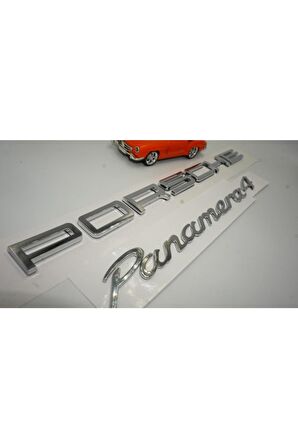 Porsche Panamera 4 Bagaj 3m 3d Abs Yazı Logo Amblem Seti