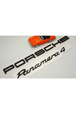 Porsche Panamera 4 Bagaj 3m 3d Abs Yazı Logo Amblem Seti
