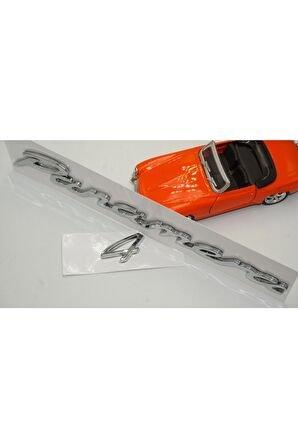 Porsche Panamera 4 Bagaj 3m 3d Abs Yazı Logo Amblem Seti Uyumlu