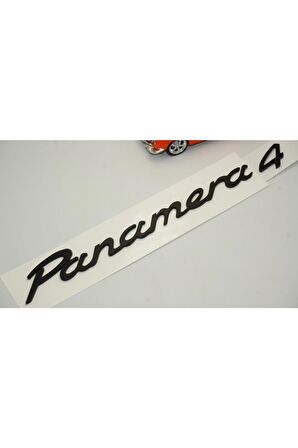 Porsche Panamera 4  Uyumlu Bagaj 3m 3d Abs Yazı Logo Amblem Seti