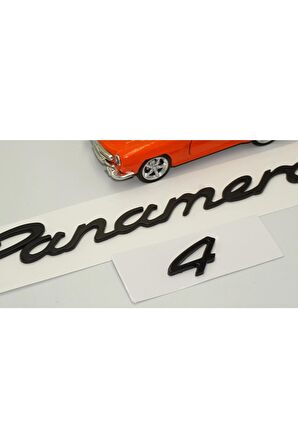 Porsche Panamera 4  Uyumlu Bagaj 3m 3d Abs Yazı Logo Amblem Seti