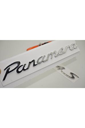 Porsche Panamera 4s Uyumlu Bagaj 3m 3d Abs Yazı Logo Amblem Seti