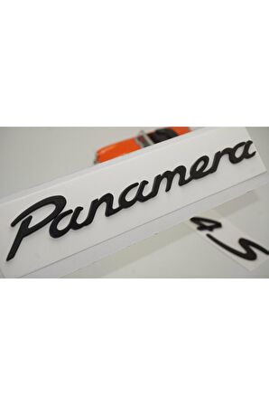 Porsche Panamera 4s Uyumlu Bagaj 3m 3d Abs Yazı Logo Amblem Seti
