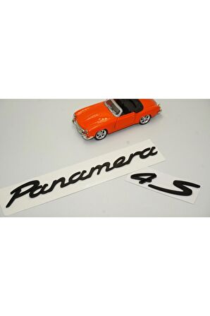 Porsche Panamera 4s Uyumlu Bagaj 3m 3d Abs Yazı Logo Amblem Seti