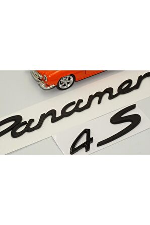 Porsche Panamera 4s Uyumlu Bagaj 3m 3d Abs Yazı Logo Amblem Seti