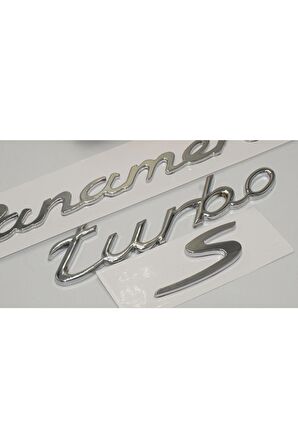 Porsche Panamera Turbo S Bagaj 3m 3d Abs Yazı Logo Amblem Seti