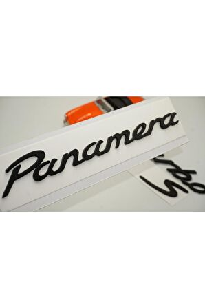 Porsche Panamera Turbo S Bagaj 3m 3d Abs Yazı Logo Amblem Seti