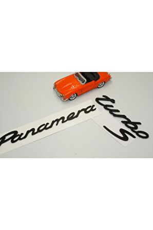 Porsche Panamera Turbo S Bagaj 3m 3d Abs Yazı Logo Amblem Seti
