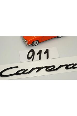Porsche 911 Carrera Bagaj 3m 3d Abs Yazı Logo Amblem Seti