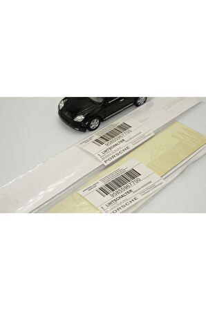 Porsche 911 Uyumlu Turbo S Bagaj 3m 3d Abs Yazı Logo Amblem Seti