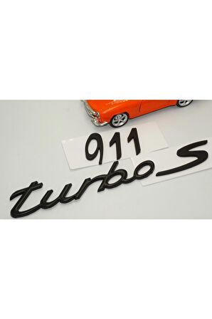 Porsche 911 Turbo S Bagaj 3m 3d Abs Yazı Logo Amblem Seti