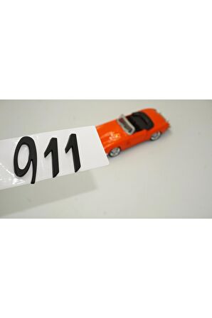 Porsche 911 Bagaj 3m 3d Abs Yazı Logo Amblem