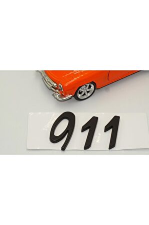 Porsche 911 Bagaj 3m 3d Abs Yazı Logo Amblem