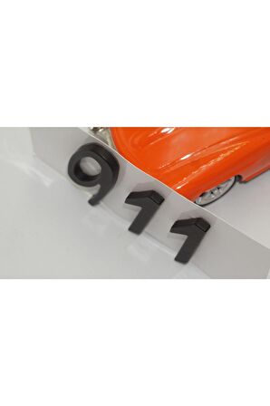 Porsche 911 Bagaj 3m 3d Abs Yazı Logo Amblem