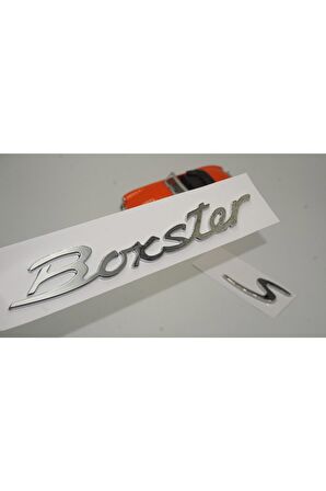 Porsche Boxster S Bagaj 3m 3d Abs Yazı Logo Amblem