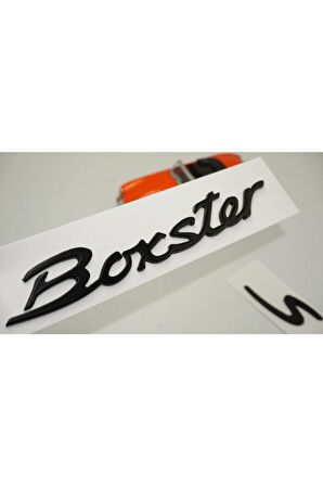 Porsche Boxster S Bagaj 3m 3d Abs Yazı Logo Amblem