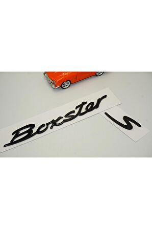 Porsche Boxster S Bagaj 3m 3d Abs Yazı Logo Amblem