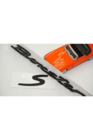 Porsche Boxster S Bagaj 3m 3d Abs Yazı Logo Amblem