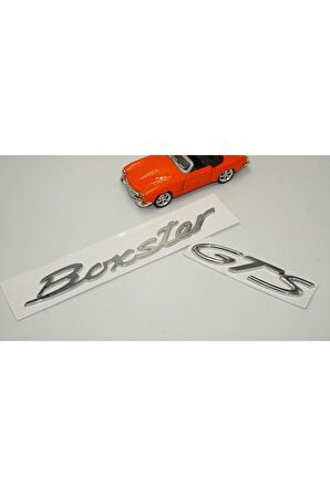 Porsche Boxster Gts Bagaj 3m 3d Abs Yazı Logo Amblem Seti