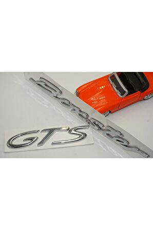 Porsche Boxster Gts Bagaj 3m 3d Abs Yazı Logo Amblem Seti