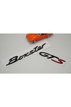 Porsche Boxster Gts Bagaj 3m 3d Abs Yazı Logo Amblem Seti