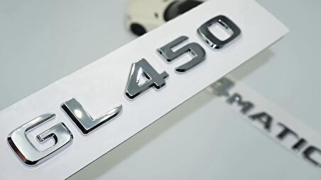 DK Tuning GL450 4Matic Bagaj Krom ABS Yazı Logo Benz İle Uyumlu