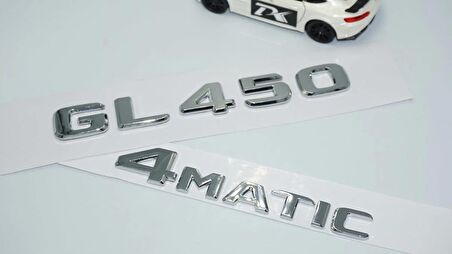 DK Tuning GL450 4Matic Bagaj Krom ABS Yazı Logo Benz İle Uyumlu
