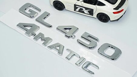DK Tuning GL450 4Matic Bagaj Krom ABS Yazı Logo Benz İle Uyumlu