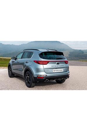 Kia Sportage Yeni Nesil Bagaj Siyah Abs 3m 3d Yazı Logo