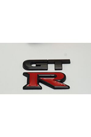 Nissan Gtr Bagaj 3m 3d Krom Metal Logo Amblem