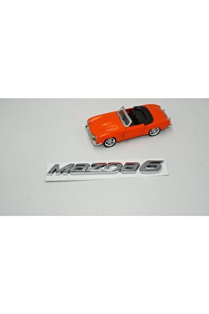 Mazda 6 Uyumlu Yeni Nesil Krom Abs 3m Bagaj Yazı Logo