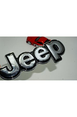 DK Jeep Kaput Bagaj 3M 3D Yeni Nesil Gümüş Metal Logo Amblem Arma