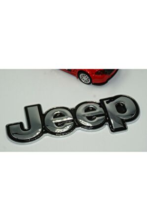DK Jeep Kaput Bagaj 3M 3D Yeni Nesil Gümüş Metal Logo Amblem Arma