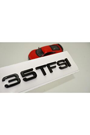 Audi 35 Tfsi Siyah Abs 3m 3d Bagaj Yazı Logo Orjinal Ürün