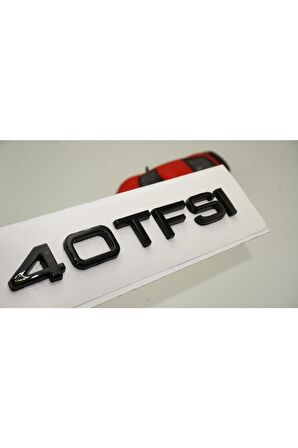 Audi 40 Tfsi Siyah Abs 3m 3d Bagaj Yazı Logo Orjinal Ürün