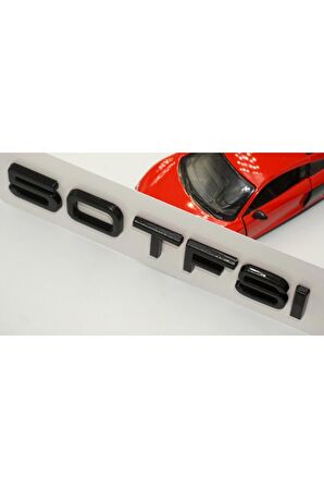 Audi 50 Tfsi Siyah Abs 3m 3d Bagaj Yazı Logo Orjinal Ürün