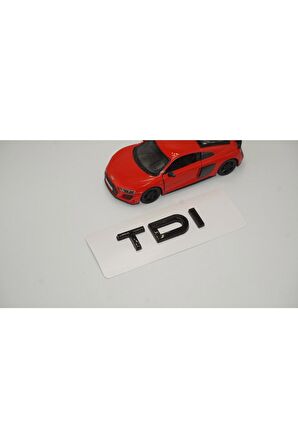 Audi Tdi B7 B8 B9 Siyah Abs 3m 3d Bagaj Yazı Logo Orjinal Ürün