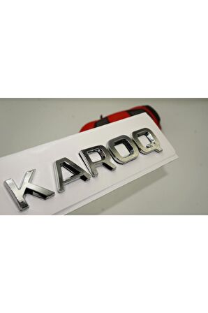 Skoda Karoq Krom Abs 3m 3d Bagaj Yazı Logo