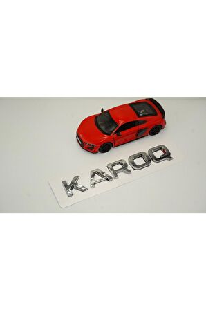 Skoda Karoq Krom Abs 3m 3d Bagaj Yazı Logo